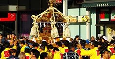 気合入れて宮入の神社目指す。09.10.11.