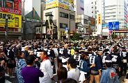 春日通り御徒町駅前。'10.05.09.