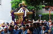 宮出しは富久町中町会。'10.05.23.