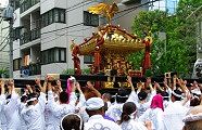 元町会お神酒所。'10.05.23.