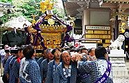 須賀睦による宮出し。'10.05.30.
