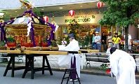駐機祭での祝詞奏上。'10.07.25.