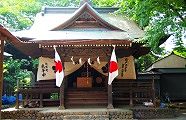 天満社に隣接の末社の鹽竈神社。'10.07.25.