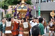八幡坂登りへ方向転換。'10.08.08.