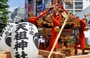 台座一尺七寸本社神輿。'10.08.22.