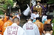 渡御安全祈願祭。'10.09.12.