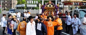 トラック巡幸の打ち合わせ。'10.09.12.