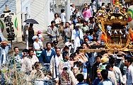 西仲天祖の高張り提灯は瘡守稲荷。'10.09.05.