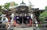 本社社殿。'10.09.12.