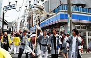 練習重ねた馬簾廻し。'10.09.12.