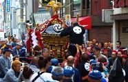 中央町会の担出し。'10.09.19.