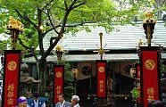 御披露の四神鉾。'10.09.19.
