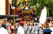 池之端の寺町。'10.09.19.