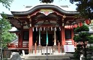 青山熊野神社社殿。'10.09.26.