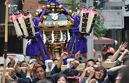 原町田5丁目神輿。'10.09.26.