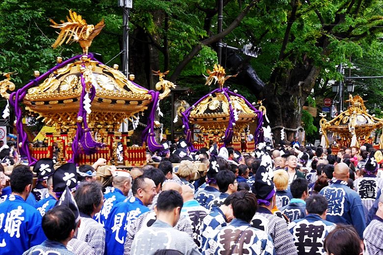 三基連合での神輿揉み'16.05.06.