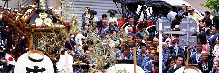 渡御隊列に人力車も'16.06.05.