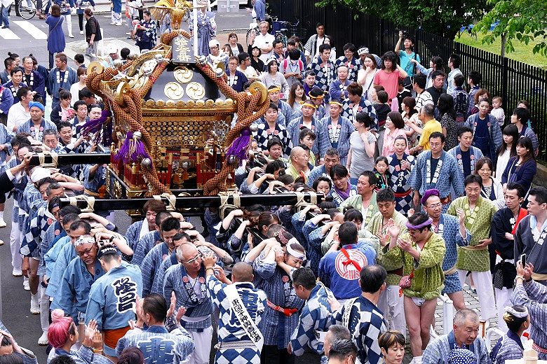 東図子の担ぎ'16.06.05.
