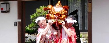 雄の獅子頭'16.07.03.