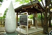 かっては香取大根の生産地の碑。08.08.10.