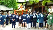 静寂の中での発輿式。08.09.07.