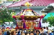 宮神輿が明治の姿に蘇える。08.09.14.