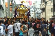 吹上北睦お神酒所でご挨拶。08.09.21.