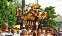 宮出しは精悍な岩睦会。08.10.05.