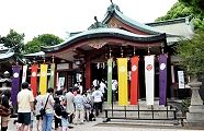 昭和39年建造の本殿。'11.06.05.