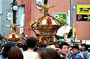 北一町会連合渡御。'11.06.05.