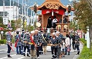 志茂町囃子山車。'11.09.25.
