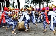 薦太鼓中心に激しく廻る。'11.09.25.