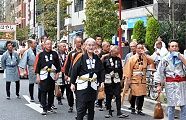 木遣唄う粋な頭達。'11.09.11.