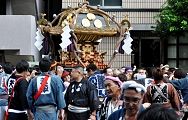 中央分離帯の間でユータウン。'11.09.11.