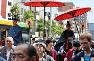 馬上の神職二名。'11.09.11.