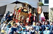 すぐ傾く二天棒担ぎの難しさ。'11.09.29.