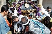 鳥居潜りに苦戦。'11.10.10.