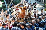 表参道から山門目指す。'11.10.16.