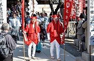 願人坊主と御幣。'12.04.08.