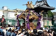 お神酒所隣接の知行院。'11.10.16.