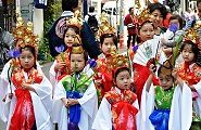 端午の節句のあやめ稚児。'12.05.05.