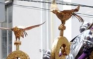 四隅の小鳥が同時に連動して。'12.05.13.