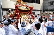 神輿投げ返す。'12.06.02.
