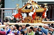駒札長島町神輿。'12.06.24.