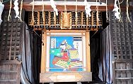 万灯神輿の善一之宮。'12.06.10.