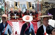 威嚇形相の獅子頭。'12.06.10.