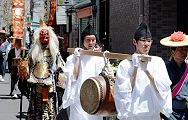 先導役の猿田彦。'12.06.10.