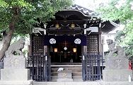 氷川神社本殿。'12.08.26.