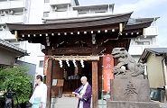 古録天神社本殿。'12.09.02.