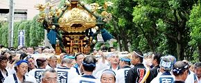 一転喜びの真夏の祭り。'12.09.02.